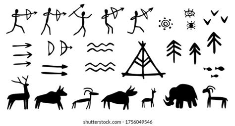 3,935 Stone age painting cave 图片、库存照片和矢量图 | Shutterstock