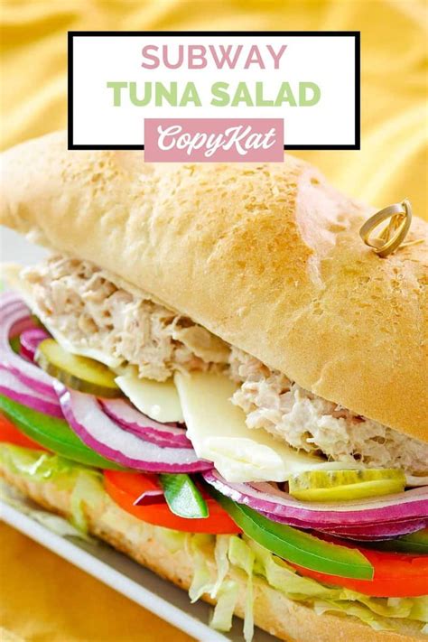 Subway Tuna Salad - CopyKat Recipes