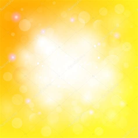 Yellow abstract background with light, blurs, shining spots. Stock ...