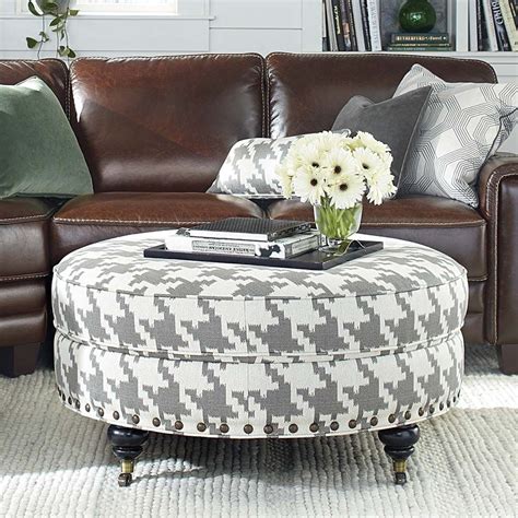 Round Ottoman Coffee Table Target - 2 Tier Ivy Round Coffee Table Gold ...