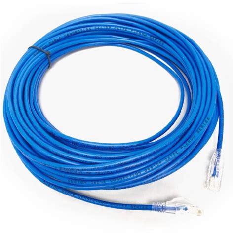 Custom Cable Connection 50 Foot 350 MHz Cat 5e Ethernet Patch Plenum ...