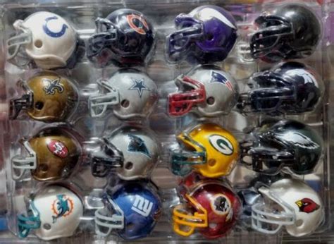 Nfl Mini Helmets 32 Set Riddell | Minihelmet