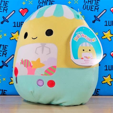 Squishmallows | Toys | Squishmallow Rada The Claw Machine Gamer 8 ...