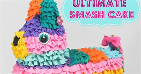 Bubble and Sweet: Pinata Smash Cake DIY tutorial