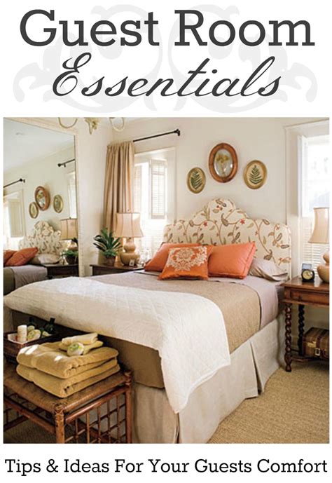 Guest Room Essentials {tips and ideas to play the perfect host} - Fox ...