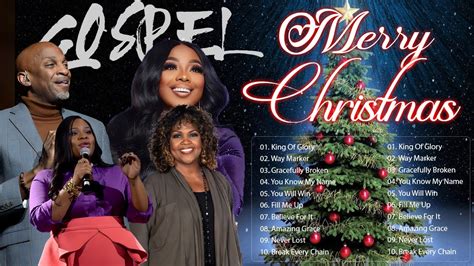 Best Old Gospel Christmas Songs Playlist 🎄 New Gospel Christmas 2024 🎄 ...