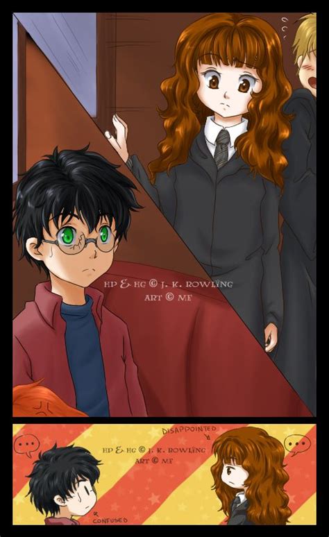 hp - first impressions by Ayumi-NB on DeviantArt | Harry and hermione ...