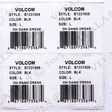 White Barcode Stickers at Best Price in New Delhi, Delhi | Vita Labels