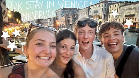 VENICE🇮🇹 & INNSBRUCK🇦🇹 VLOG - YouTube