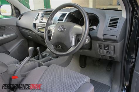 2012 Toyota HiLux SR5 interior