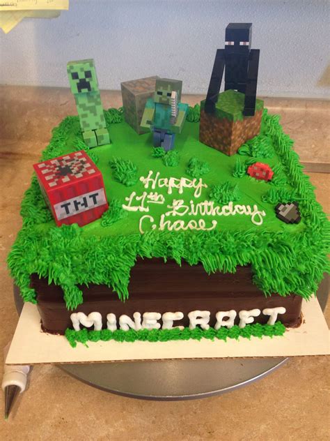 Another Minecraft cake! | My Cakes and Things | Pinterest | Birthdays ...