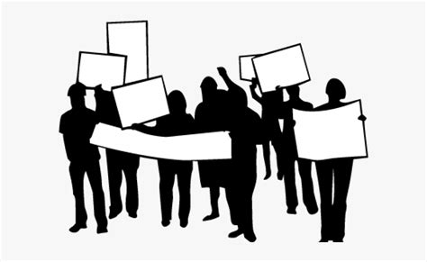 Manifestation Clip Art - Clipart Protest Png, Transparent Png - kindpng