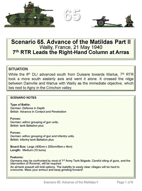 Scenario 65. Free Download to preview Blitzkrieg in the West 1940 ...