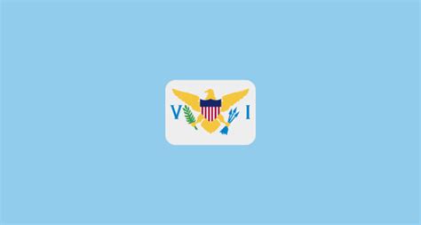 🇻🇮 Flag: U.S. Virgin Islands Emoji on Twitter Twemoji 15.0