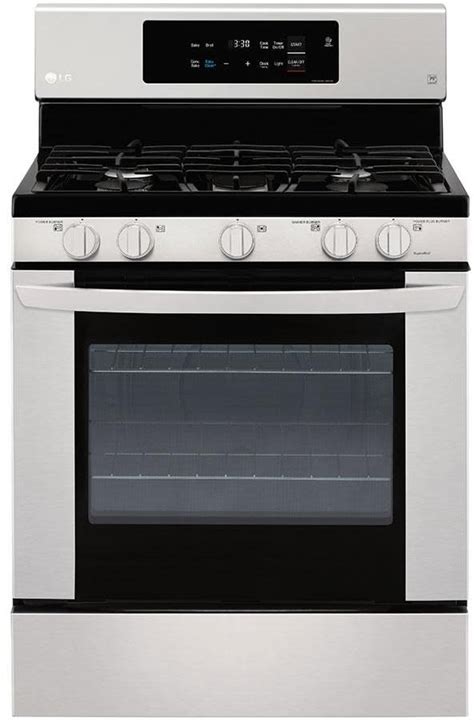 LG LRG3060ST 30 Inch Freestanding Gas Range with 5.4 cu. ft. Large ...