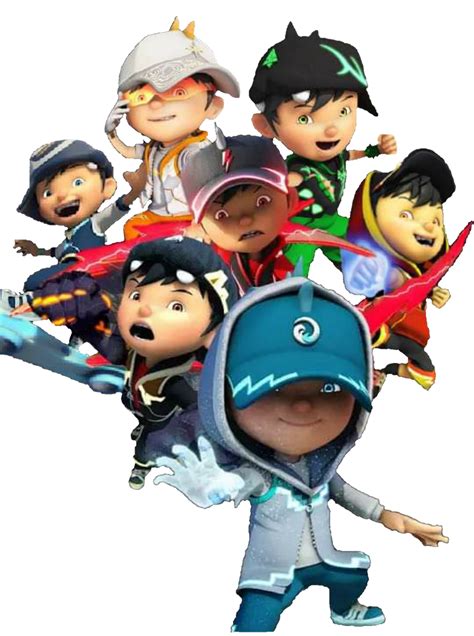 Boboiboy Kuasa 7 Dalam The Movie Render Ver 4 by boyfermediaarts on ...