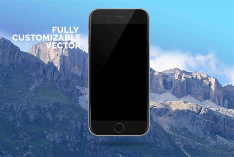 iPhone 7 Psd Vector Mockup | Psd Mock Up Templates | Saheb Singh ...