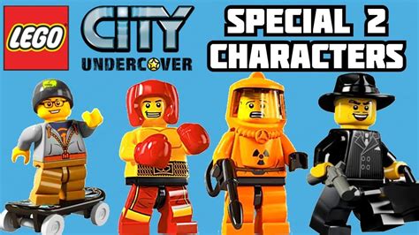 LEGO City Undercover All Special 2 Characters (Character Showcase ...