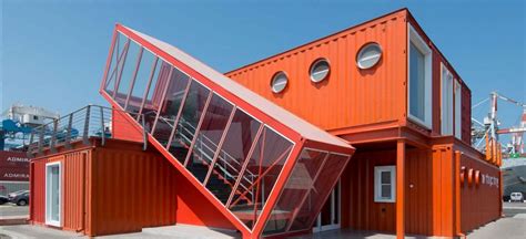 Shipping Container Offices Are Right At Home On An Industrial Seafront ...