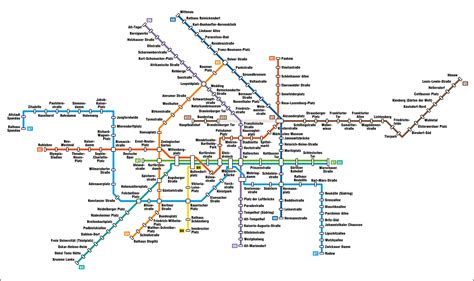 Berlin U-Bahn – Subway maps worldwide + Lines, Route, Schedules