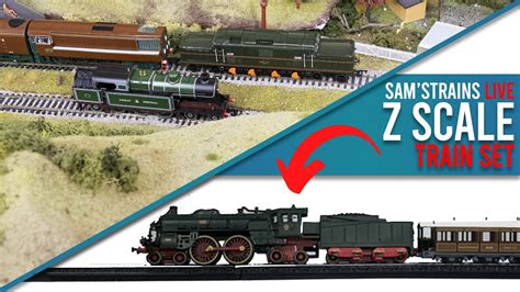 A Cheap Z Scale Train Set | Live Unboxing! - YouTube