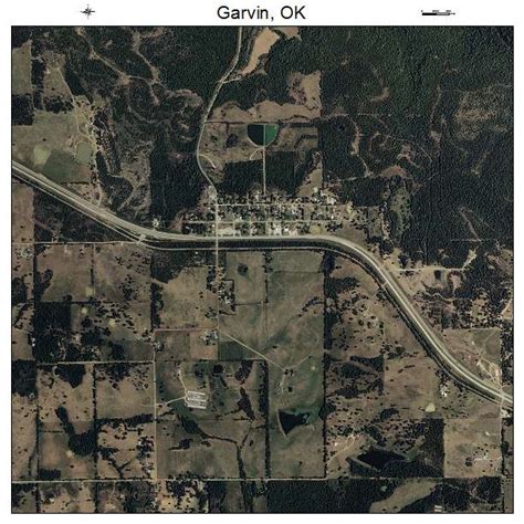 Aerial Photography Map of Garvin, OK Oklahoma