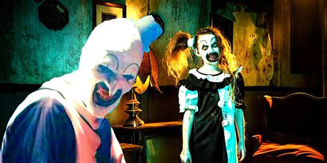 Terrifier 2's Pale Girl Meet Art The Clown's Creepy New, 42% OFF