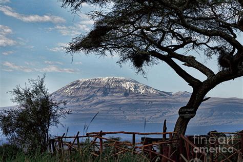 Mt. Kilimanjaro Sunrise Photograph by Stephen Schwiesow - Fine Art America