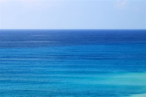 Aqua Blue Ocean 4K UHD Wallpaper