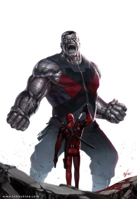 Colossus vs Deadpool - Deadpool (2016) fan Art (39355473) - fanpop