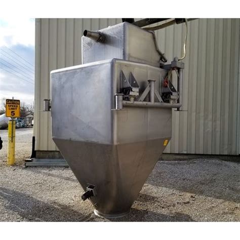 Savona Equipment Sells Bulk Bag Supersack Unloader 140 Cubic Foot Hopper