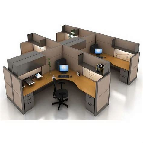 Wood Office Cubicle Workstation at Rs 20000/set in New Delhi | ID ...