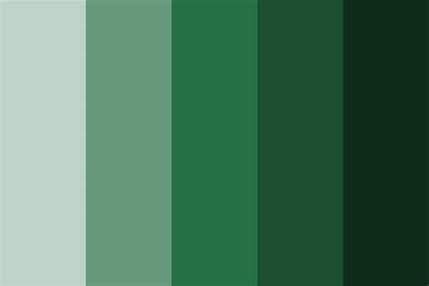 Slytherin Greens Color Palette - Color Name Finder | Green colour ...