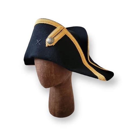 Bicorne With Gold Trim American Cocked Hat War of 1812 - Etsy