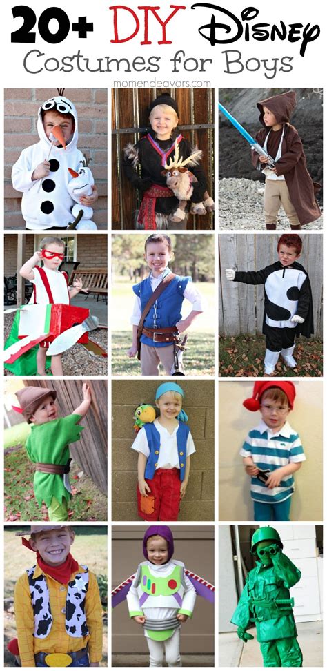 Cartoon Character Costume Ideas ~ Diy Disney Costumes For Boys ...