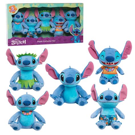 Disney Stitch Plush Collector Set, Kids Toys for Ages 3 up – Home & Garden