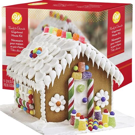 Amazon.com : Gingerbread House Kit, Pre-Baked & Pre-Assembled BIG ...