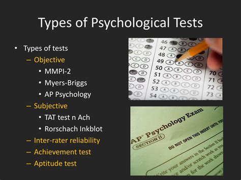 PPT - Psychological Tests PowerPoint Presentation, free download - ID ...