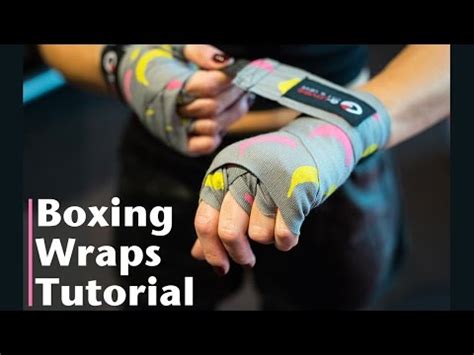 How To Use Boxing Hand Wraps - Tutorial - YouTube