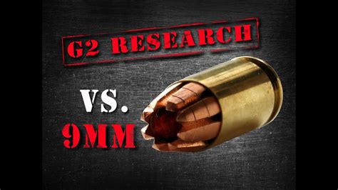 G2 Research 9mm R.I.P. vs Ammo Test - YouTube