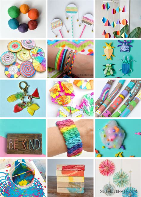 50+ Arts, Crafts and Activities to do with Kids - Sisters, What!