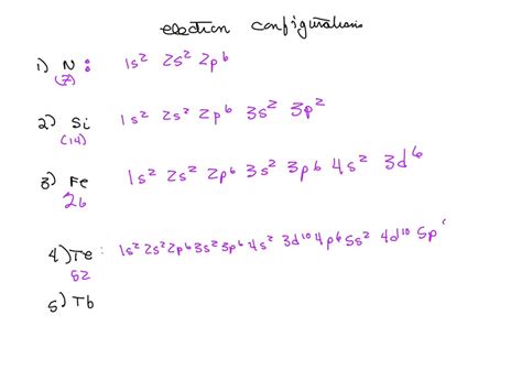 SOLVED: By Using subshell notation what is the electron configuration ...