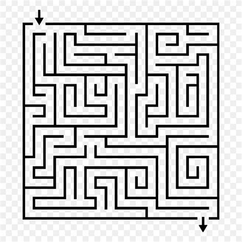 Hedge Maze Labyrinth Puzzle, PNG, 1080x1080px, Maze, Area, Black And ...