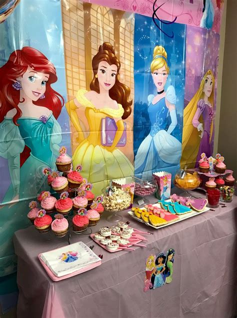 Disney princess birthday party theme | Disney princess theme birthday ...