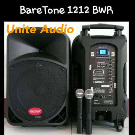 Jual Portable Sound System 12 inchi BWR BagusFree Mic wireless ...