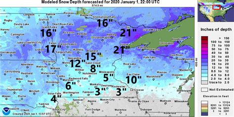 Current snow depth in yellowstone