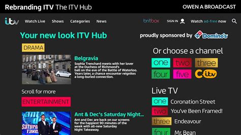 ITV 2020 Rebrand Project: Giving each channel a new look, and a ...