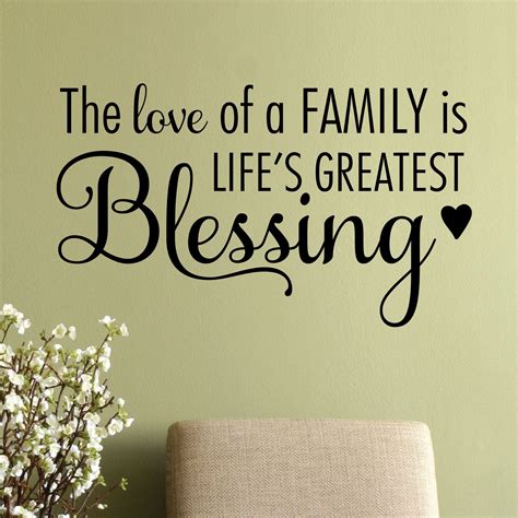 Features: -Title: The love of a family is lifes greatest blessing ...