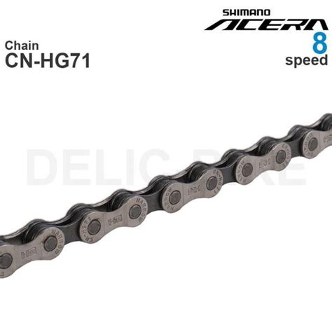 SHIMANO ACERA - 8-Speed Chain CN-HG71- HYPERGLIDE - MTB and for E-BIKE ...