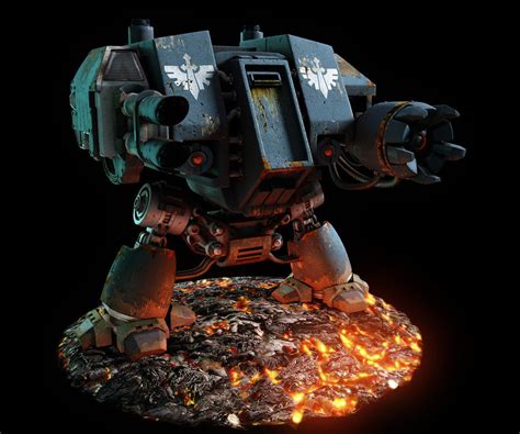 Dreadnought Warhammer 40k by B00nhart on DeviantArt